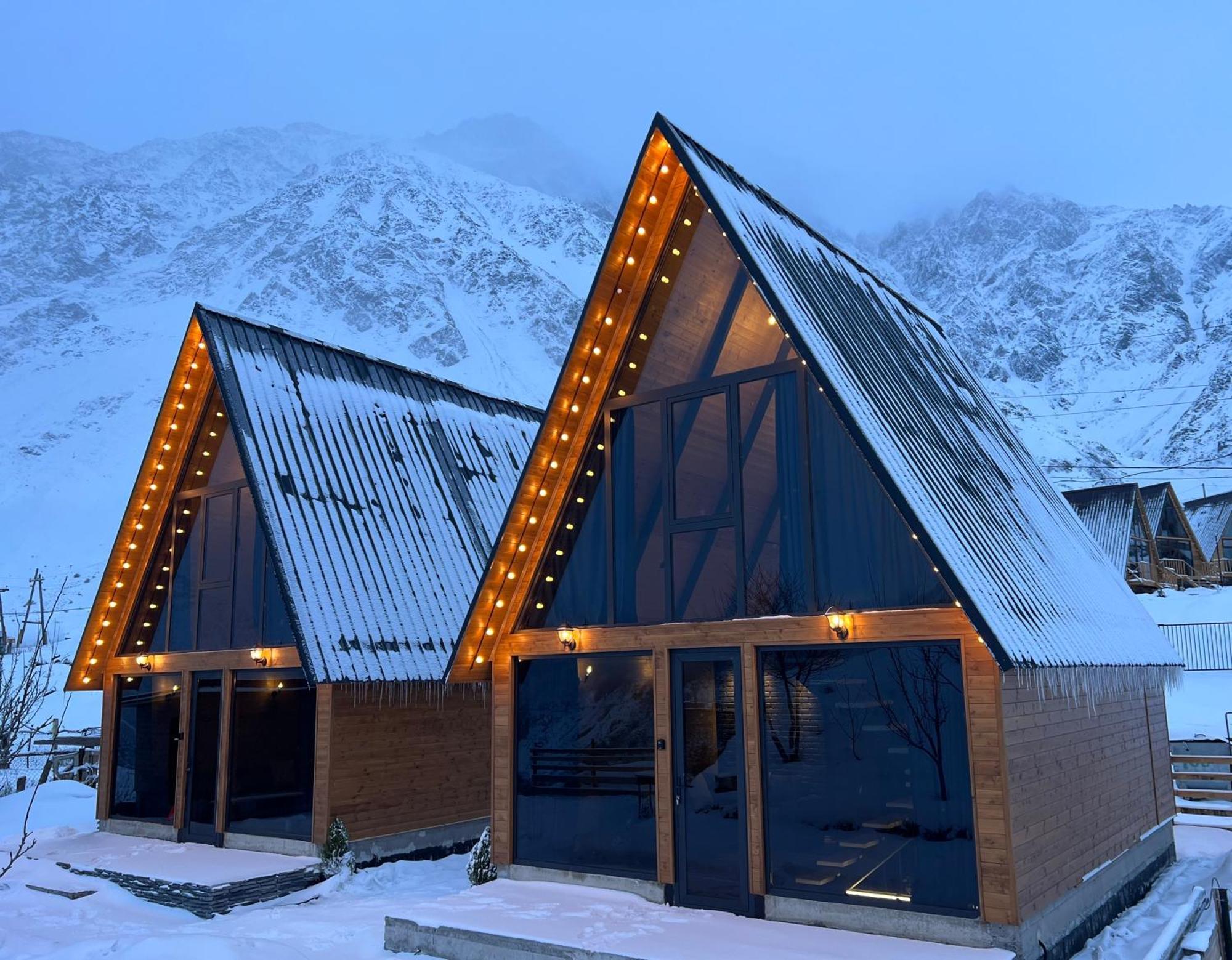Kazbegi Hills Cottages Dış mekan fotoğraf